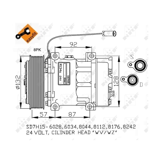 32412G - Compressor, air conditioning 