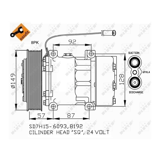 32699 - Compressor, air conditioning 