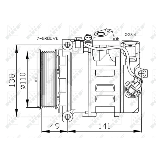 32729 - Compressor, air conditioning 
