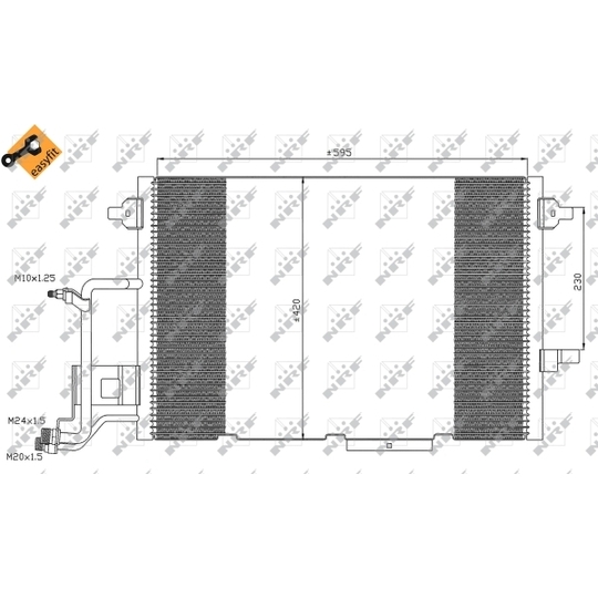 35317 - Condenser, air conditioning 