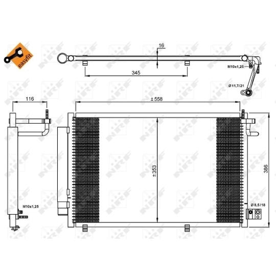 35903 - Condenser, air conditioning 