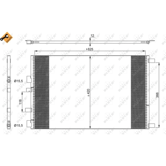 35913 - Condenser, air conditioning 