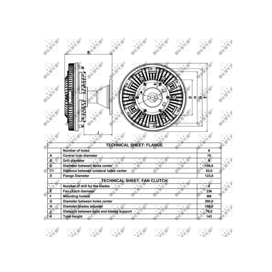 49054 - Clutch, radiator fan 