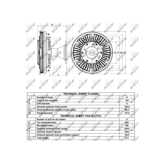 49073 - Clutch, radiator fan 