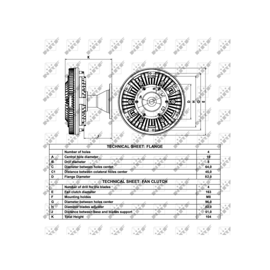 49047 - Clutch, radiator fan 