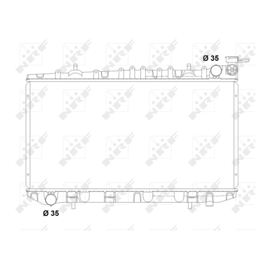 503497 - Radiator, engine cooling 