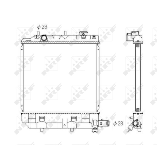 53433 - Radiator, engine cooling 