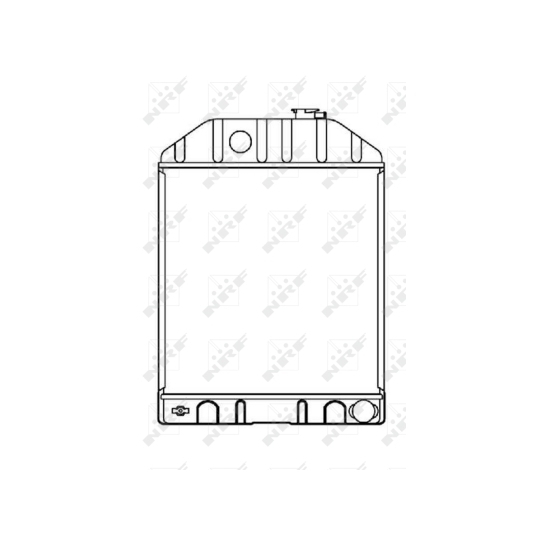 53659 - Radiator, engine cooling 