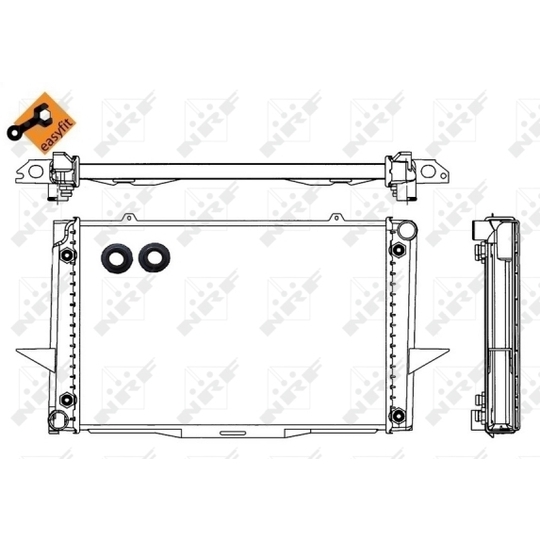 539509 - Radiator, engine cooling 