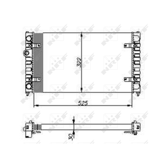 54688 - Radiaator, mootorijahutus 