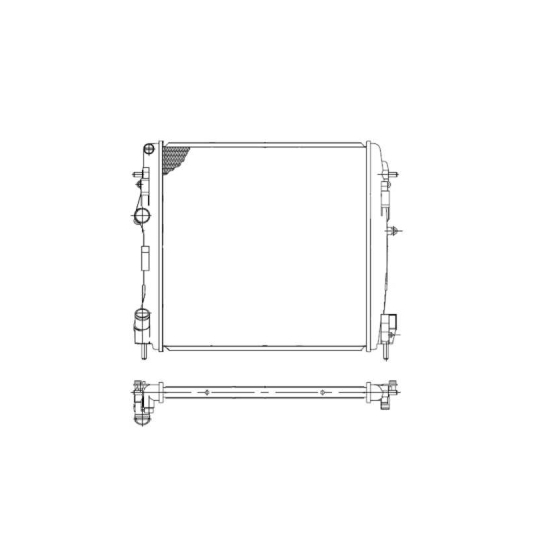 58317 - Radiator, engine cooling 