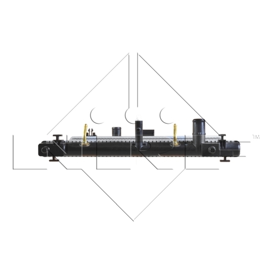 58495 - Radiaator, mootorijahutus 