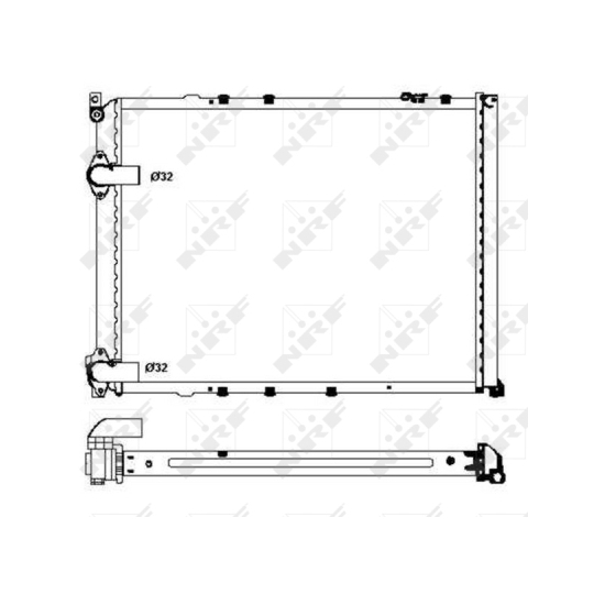 58848 - Radiator, engine cooling 