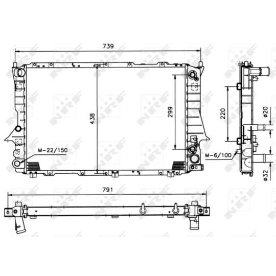 51319 - Radiator, engine cooling 