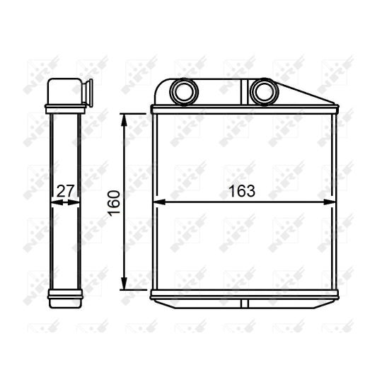 54310 - Heat Exchanger, interior heating 