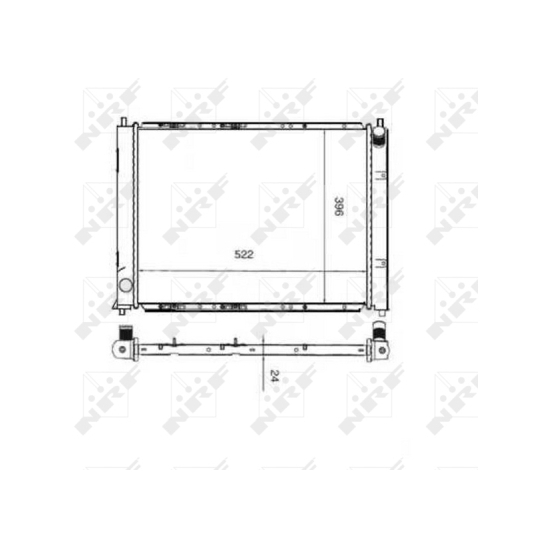 55339 - Radiaator, mootorijahutus 