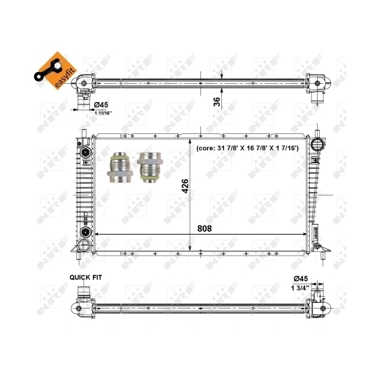 56030 - Radiator, engine cooling 