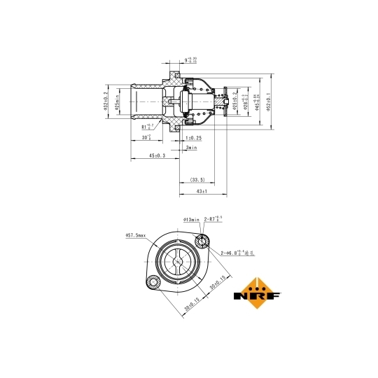 725035 - Thermostat, coolant 