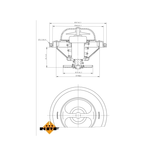 725114 - Thermostat, coolant 