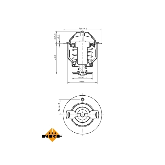 725119 - Thermostat, coolant 