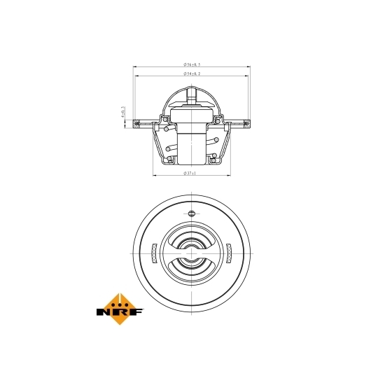 725136 - Thermostat, coolant 