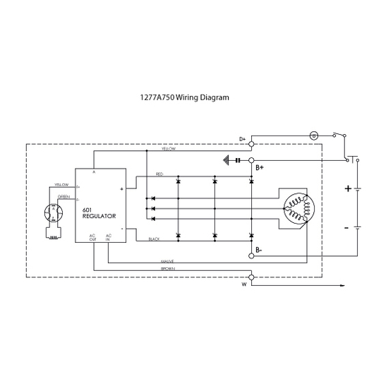 1277A750 - Alternator 