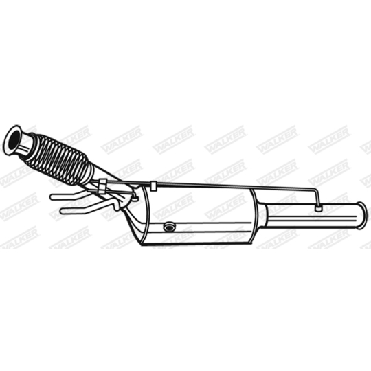 73158 - Soot/Particulate Filter, exhaust system 