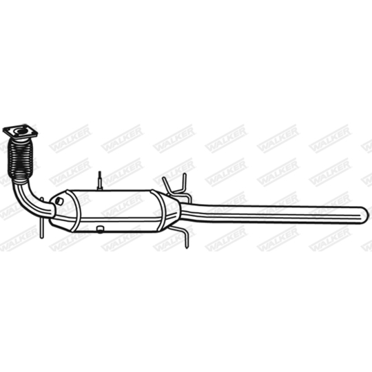 73184 - Soot/Particulate Filter, exhaust system 