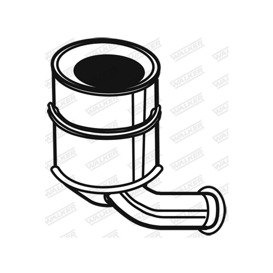 93072 - Soot/Particulate Filter, exhaust system 