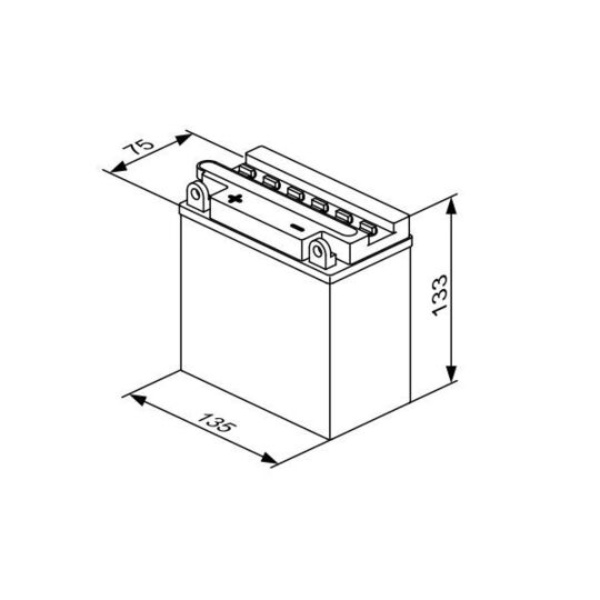 0 092 M4F 220 - Batteri 