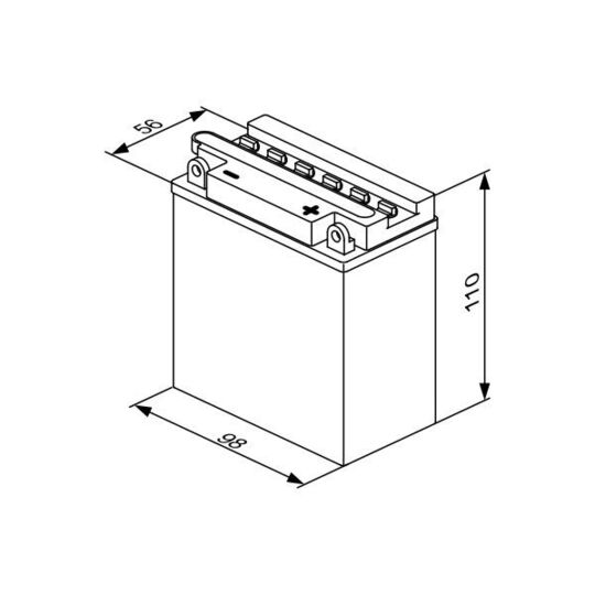 0 092 M4F 150 - Batteri 