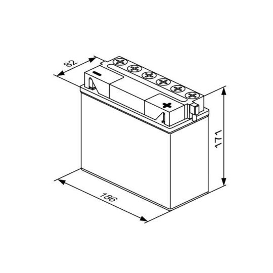 0 092 M4F 410 - Starter Battery 