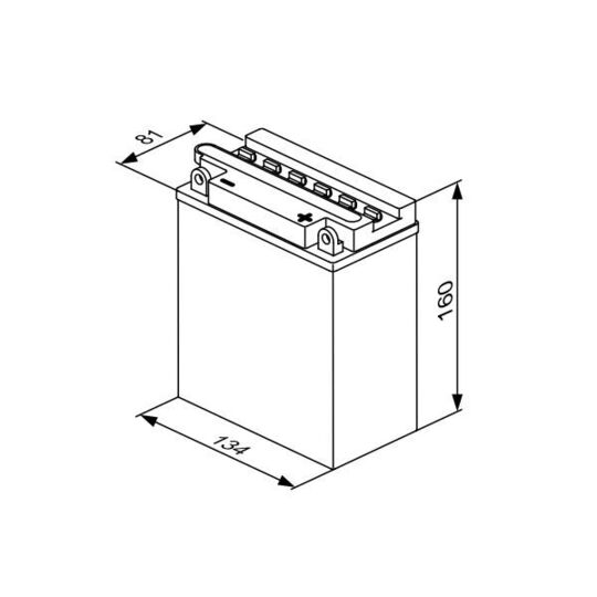 0 092 M4F 320 - Starter Battery 