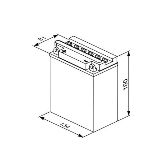 0 092 M4F 300 - Starter Battery 