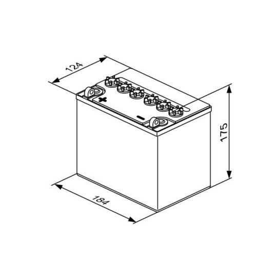 0 092 M4F 510 - Starter Battery 