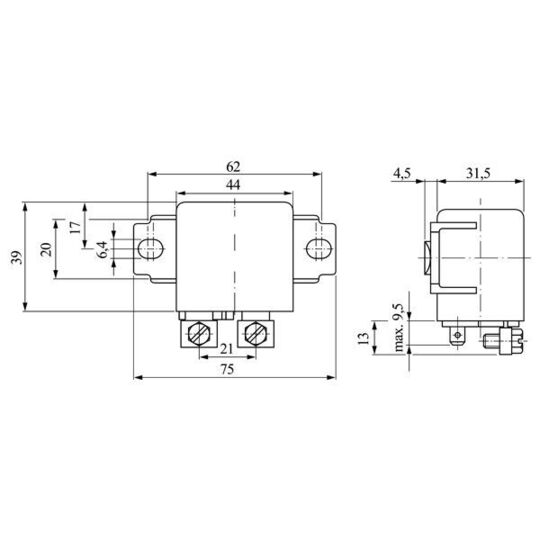 0 332 002 257 - Relay, start repeater 