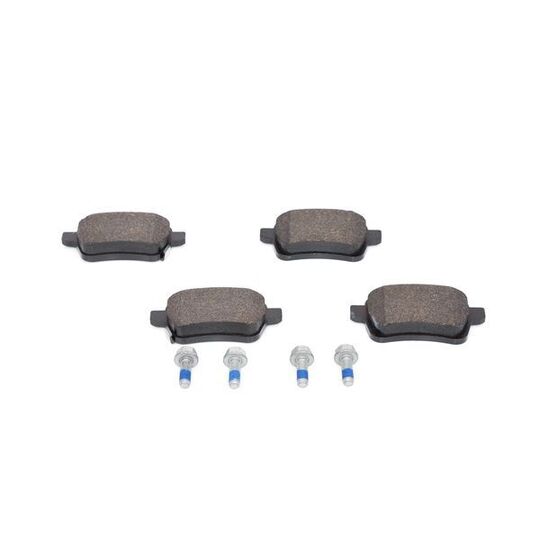 0 986 494 747 - Brake Pad Set, disc brake 