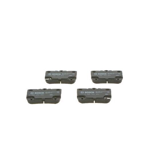 0 986 494 891 - Brake Pad Set, disc brake 