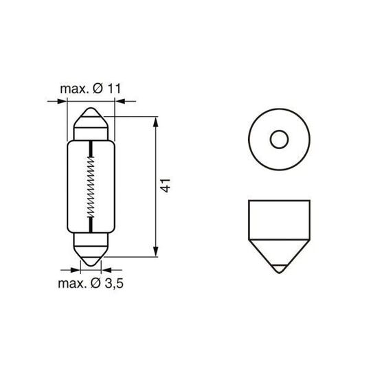 1 987 302 521 - Bulb 