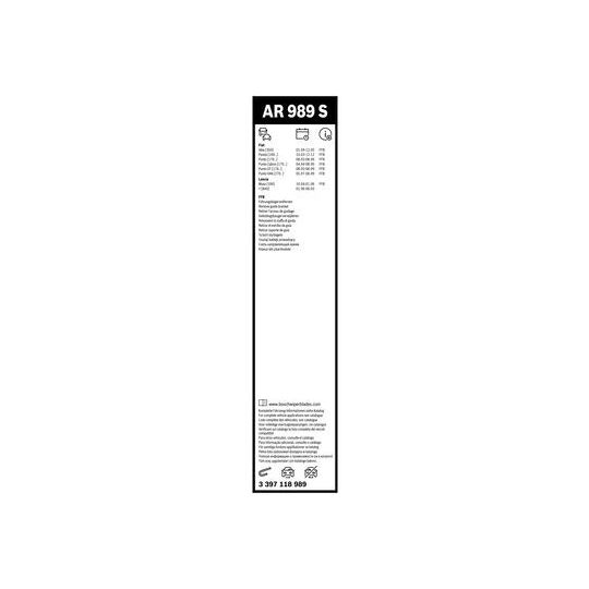 3 397 118 989 - Wiper Blade 