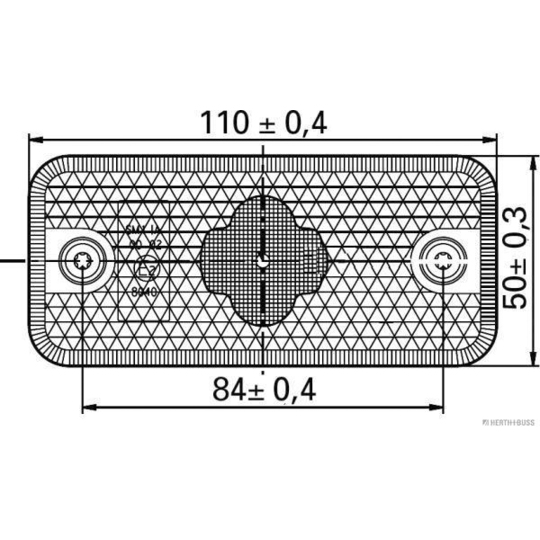 82710220 - Side Marker Light 