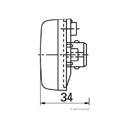 82710220 - Side Marker Light 