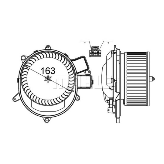 AB 231 000S - Interior Blower 