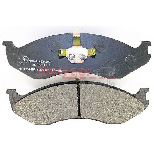 1170452 - Brake Pad Set, disc brake 