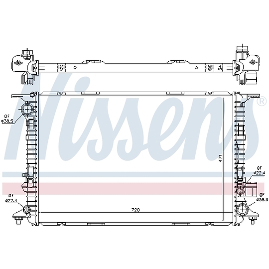 60327 - Radiator, engine cooling 