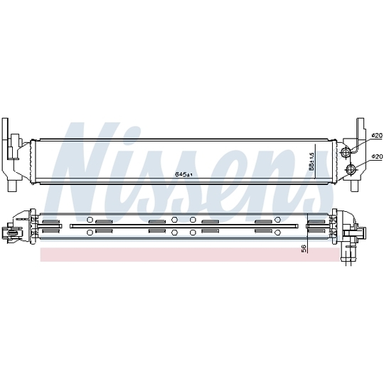 65331 - Radiator, engine cooling 