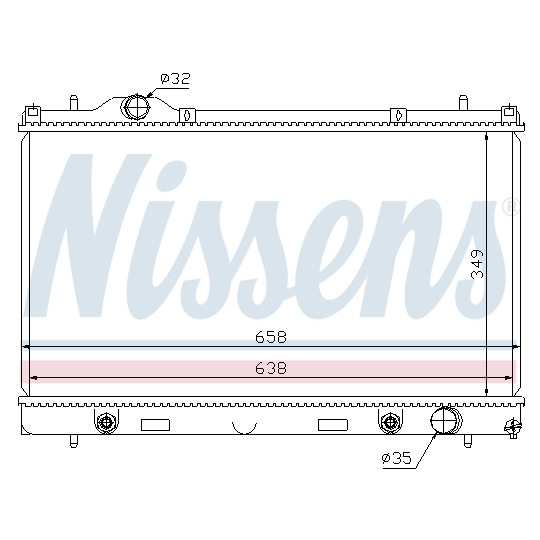 69210 - Radiator, engine cooling 