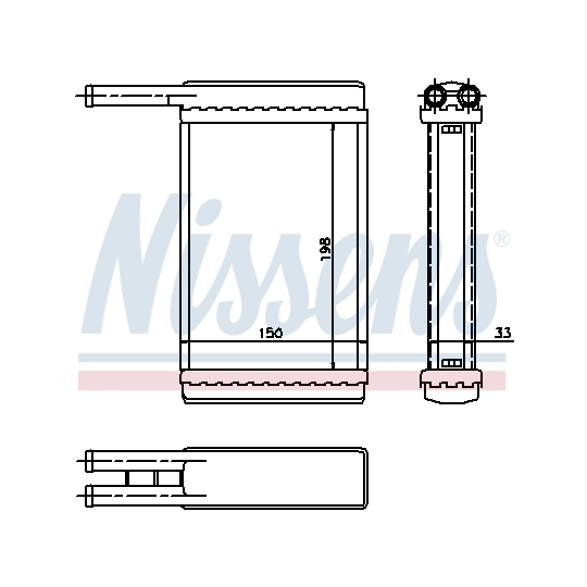 71753 - Heat Exchanger, interior heating 