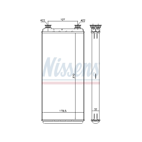 71891 - Heat Exchanger, interior heating 