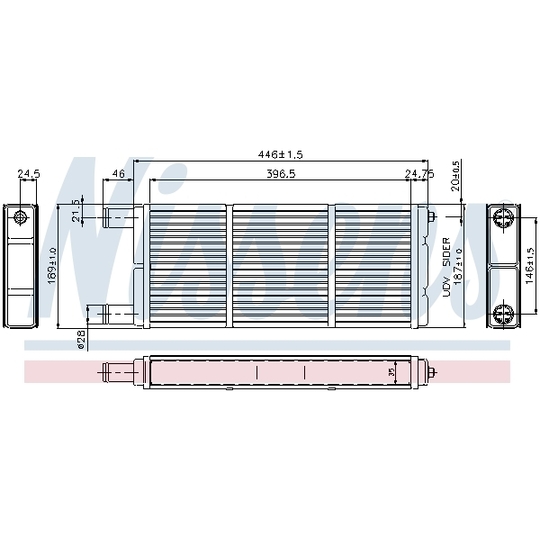 73646 - Heat Exchanger, interior heating 